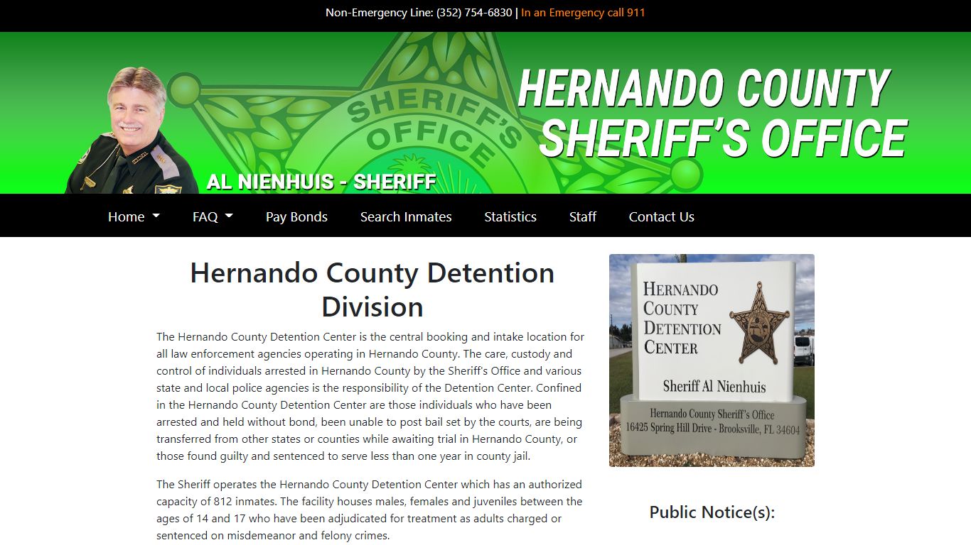 Hernando County Detention